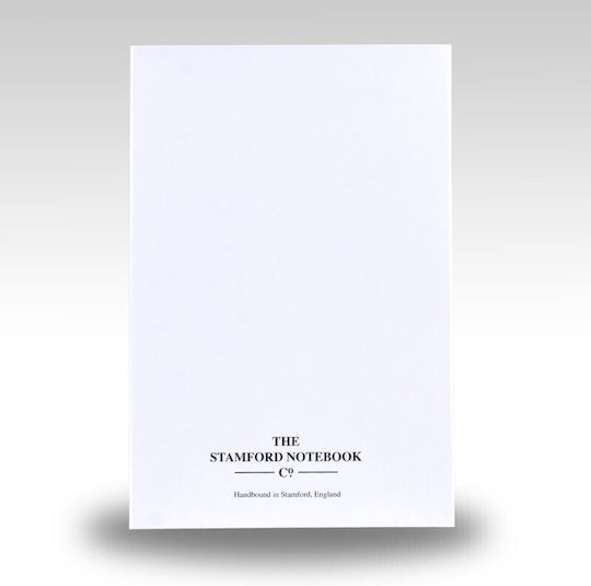 Stamford Notebook 120 Sheets with Blank Pages Black PLAIN