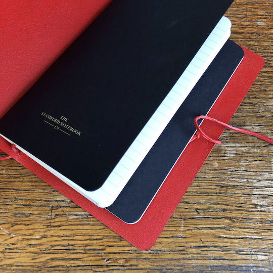 Stamford Notizbuch mit leeren Seiten Helles Sortiment Rot