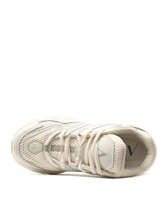 Gravity Ανδρικά Sneakers Γκρι- Εκρου