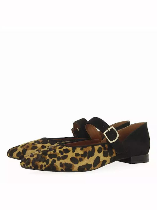 Gioseppo Leopard Ballerinas Multicolour