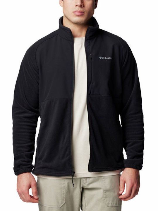 Ανδρική Ζακέτα Fleece Μαύρη