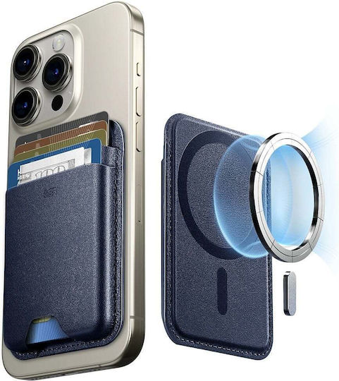 ESR MagSafe Θήκη Καρτών Magnetic Wallet Boost HaloLock Dark Blue