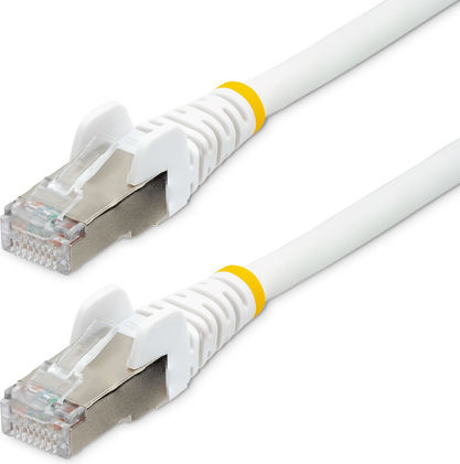 StarTech S/FTP Cat.6a (Gigabit) Καλώδιο Δικτύου Ethernet 0.5m Λευκό