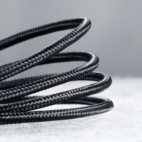 Ugreen US288 Braided USB 2.0 Cable USB-C male - USB-A 15W Γκρι 1m 60126