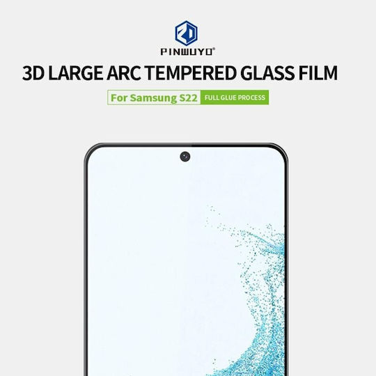 Samsung Galaxy S22 5g Pinwuyo 9h Full Screen Tempered Glass Black