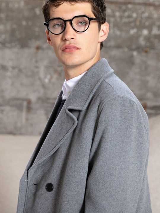 Herren Mantel grey