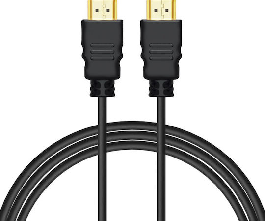 Savio HDMI 1.4 High Speed 1080p 120Hz Cable HDMI male - HDMI male 3m Μαύρο