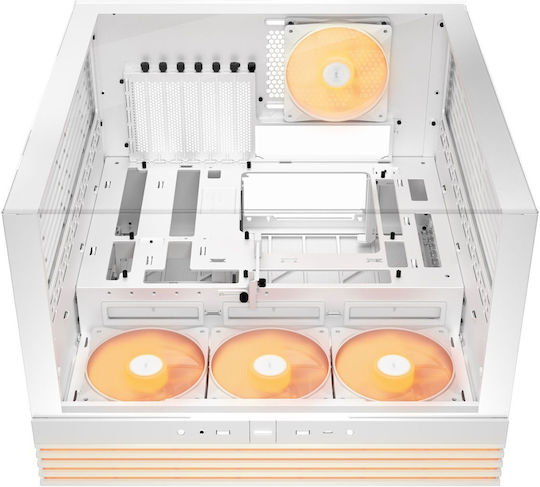 Be Quiet Light Base 600 LX Gaming Midi Tower Κουτί Υπολογιστή με Πλαϊνό Παράθυρο και RGB Φωτισμό Λευκό