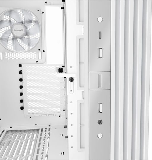 Be Quiet Light Base 600 LX Gaming Midi Tower Κουτί Υπολογιστή με Πλαϊνό Παράθυρο και RGB Φωτισμό Λευκό