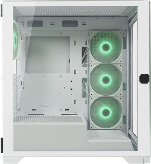 LC-Power Gaming 806W - Crosswind_X Midi Tower Κουτί Υπολογιστή με Πλαϊνό Παράθυρο Λευκό