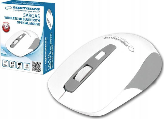 Esperanza EM130W Kabellos Bluetooth Maus Weiß