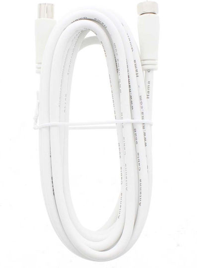 HAMA Kabelantenne Koax-Stecker - Koax-Buchse (00205062)