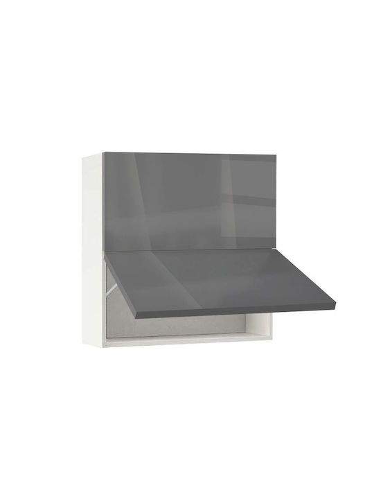 Hanging Kitchen Cabinet 80cm No 80 G Anthracite Code 1219922689 Genomax