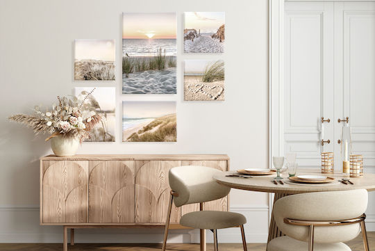 Decowalls 6-Piece Painting on Canvas 140x100cm