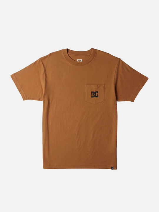 Star Pocket T-shirt Brown