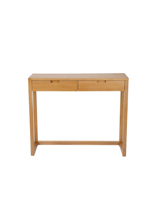 Console Table Wood & Metal L100xW32xH75cm