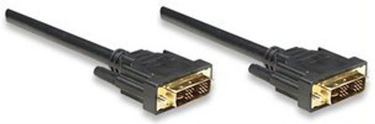 Manhattan Monitor Cable DVI-A/D male - DVI-A/D male 1.8m (390729)