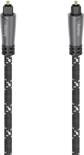 HAMA Optisches Audiokabel TOS männlich - TOS männlich Schwarz 1.5m (00205139)