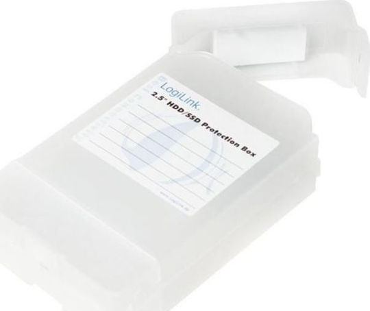 LogiLink HDD Protection Box for 2x 2.5" HDDs Λευκό UA0277
