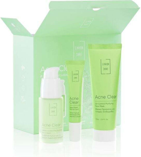 Lavish Care Acne Clear Set Îngrijire pentru Acnee 3buc