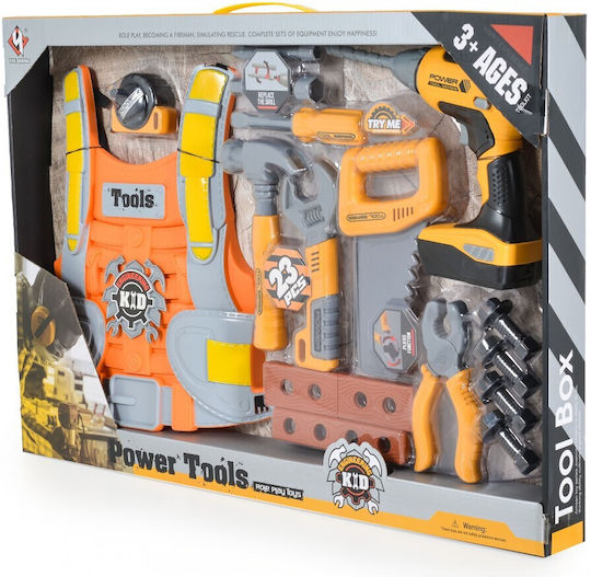 Children's Tool Kit 23pcs T015b 3801005601363 3+ Yue Quang Moni-111758