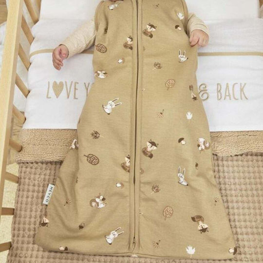 Meyco Winter Sleeping Bag Animals 2.5 Tog Forest Animals with Detachable Sleeves