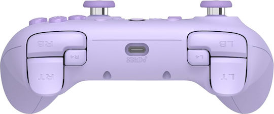 8Bitdo Ultimate 2C Wired Gamepad with Hall Effect Sticks for Android / PC Purple