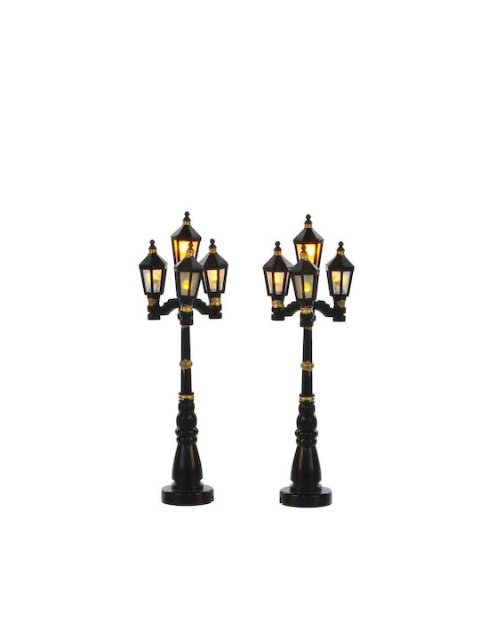 Luville Illuminated Christmas Figures 2 Pieces