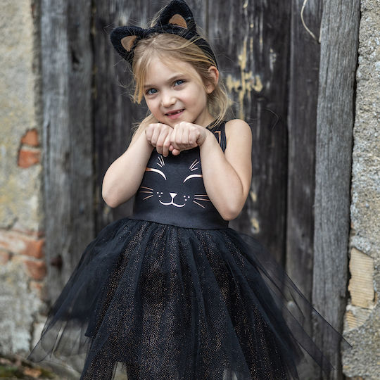 Carnival Costume Tail Black for Halloween