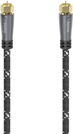 Hama 205078 Coaxial Cable 3 Meters Black
