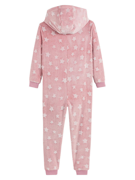 La Redoute Collections Kinder Einteiliger Schlafanzug Winterlich Rosa