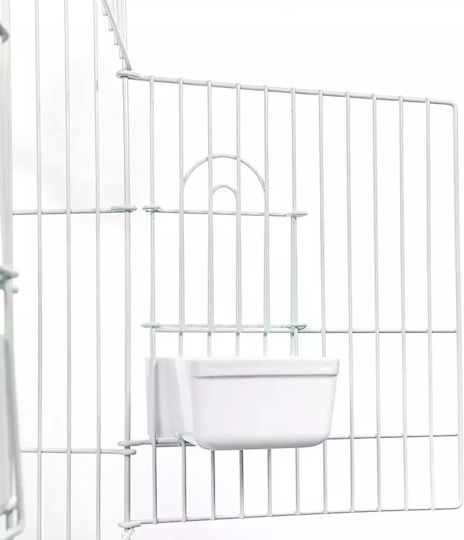 Bird Cage "luxo 47x47x81cm. White