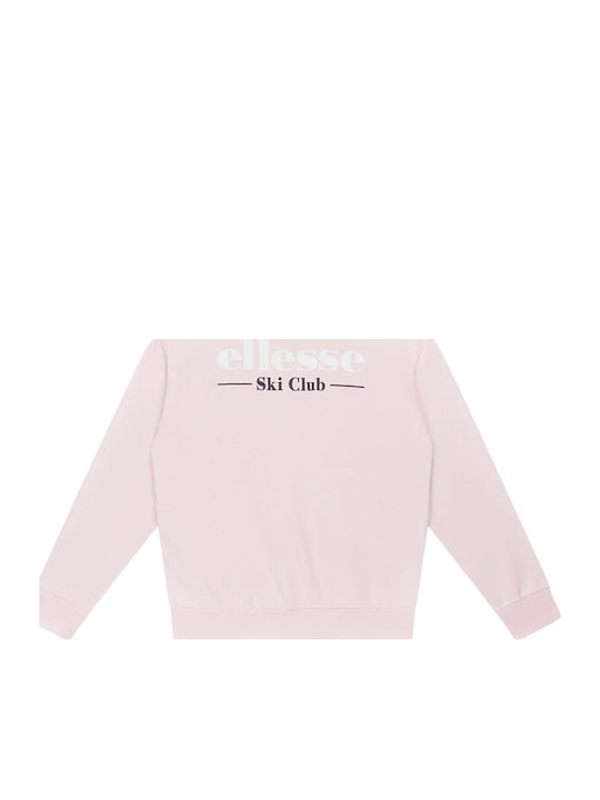 Ellesse Kids Sweatshirt Pink Ski Club Romas