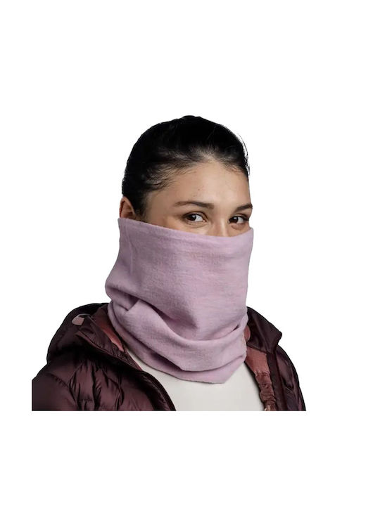 Buff Merino Motorcycle Rider Neck Warmer Fleece Beige Color