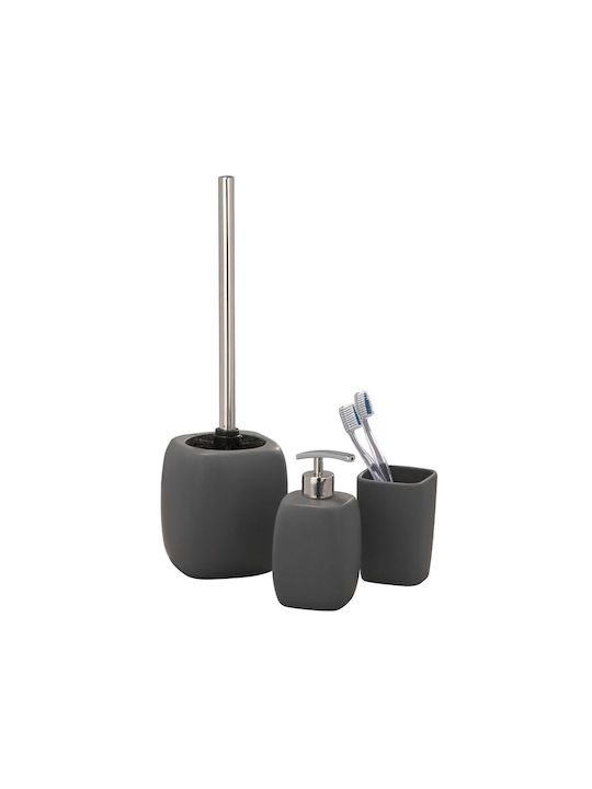 Wenko Cup Holder Ceramic Gray