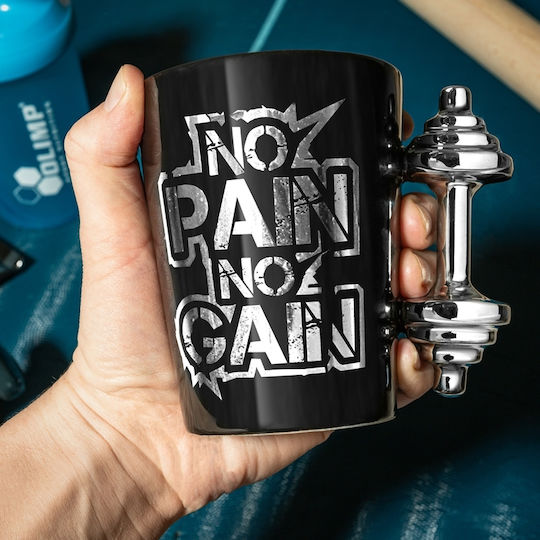 Gadget Master Με Λαβή Βαράκι Cana Ceramică with Dumbbell Handle 350ml