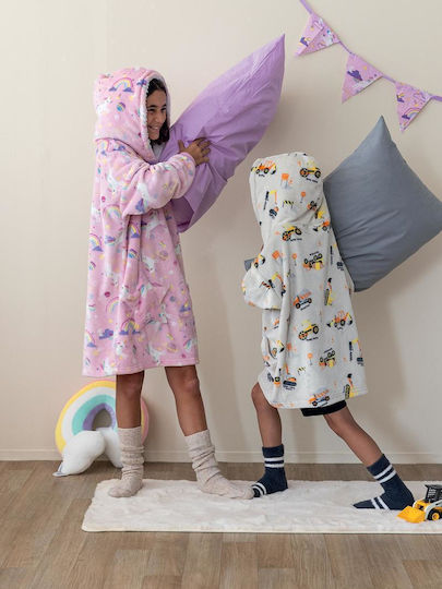 Palamaiki Fleece Kids Blanket Gray