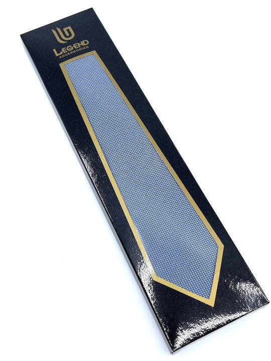 Legend Accessories Подредба Мъжка Вратовръзка Синтетична с Щампа в Син Цвят