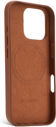Decoded Leather Case iPhone 15 Pro Max Magsafe Gray