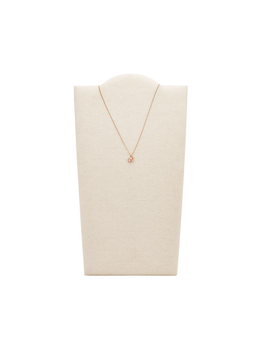 Fossil Motifs Колиета от Розова Златна Стомана Fossil Motifs Колиета от Розова Златна Стомана