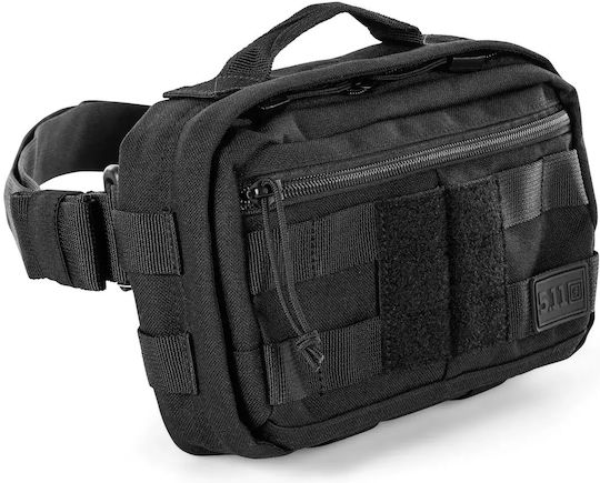 Tasche Militärische Tasche Taille Schwarz 4Es