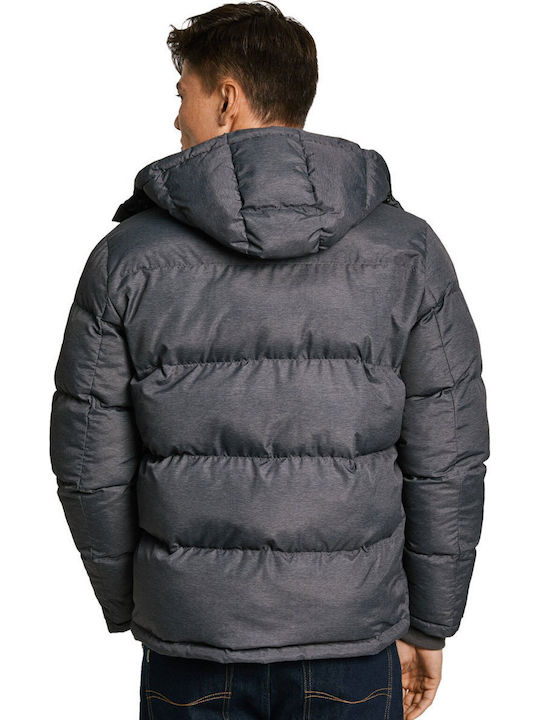 Μπουφάν Dk Grey Marl