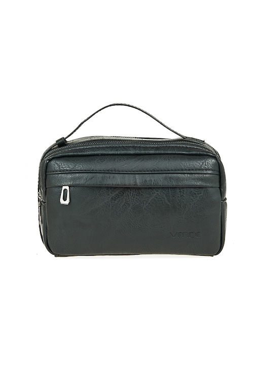 Verde Toiletry Bag in Black color 24cm