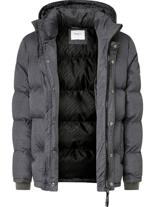 Μπουφάν Dk Grey Marl