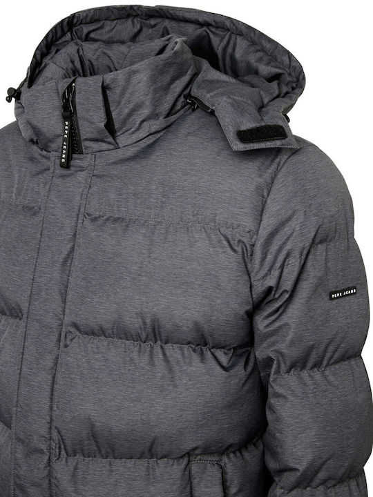 Μπουφάν Dk Grey Marl