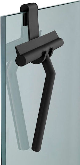 Glass Surface + Tile Cleaner Wenko Mola Black 24171100 21x4x24.5 Stainless Steel
