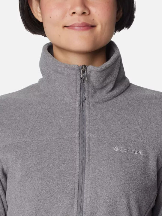 Fast Trek Ii Damen Strickjacke mit Reissverschluss Grau