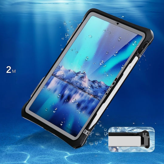 Wasserdichte Shellbox-Hülle IP68 Apple iPad Pro 11" 5. Generation 2024 Schwarz