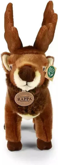 Rappa Plush Reindeer for 3+ Years 34 cm