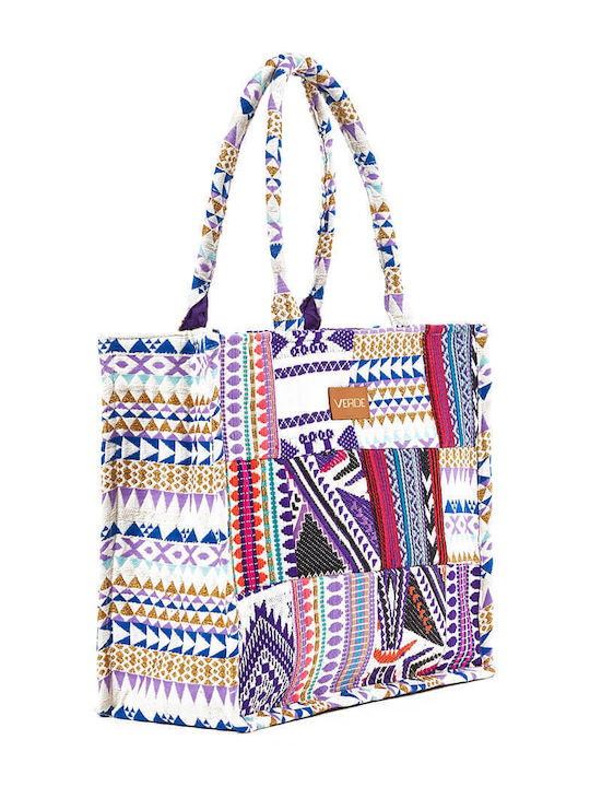 Verde Beach Bag Purple